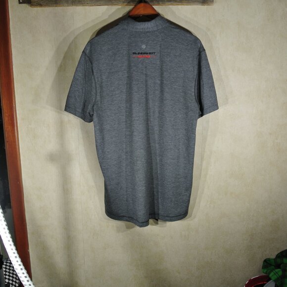 Men's Lululemon Grey Polo - Polaris Slingshot Racing Branded ROC - Size XL - Picture 8 of 13